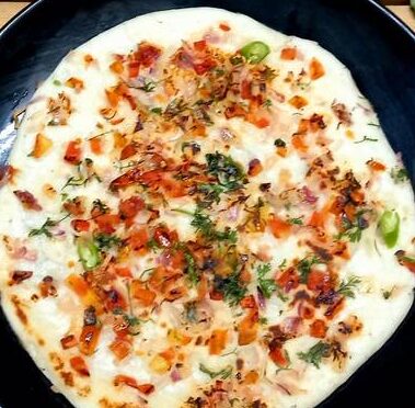 Onion Tomato Uttapan