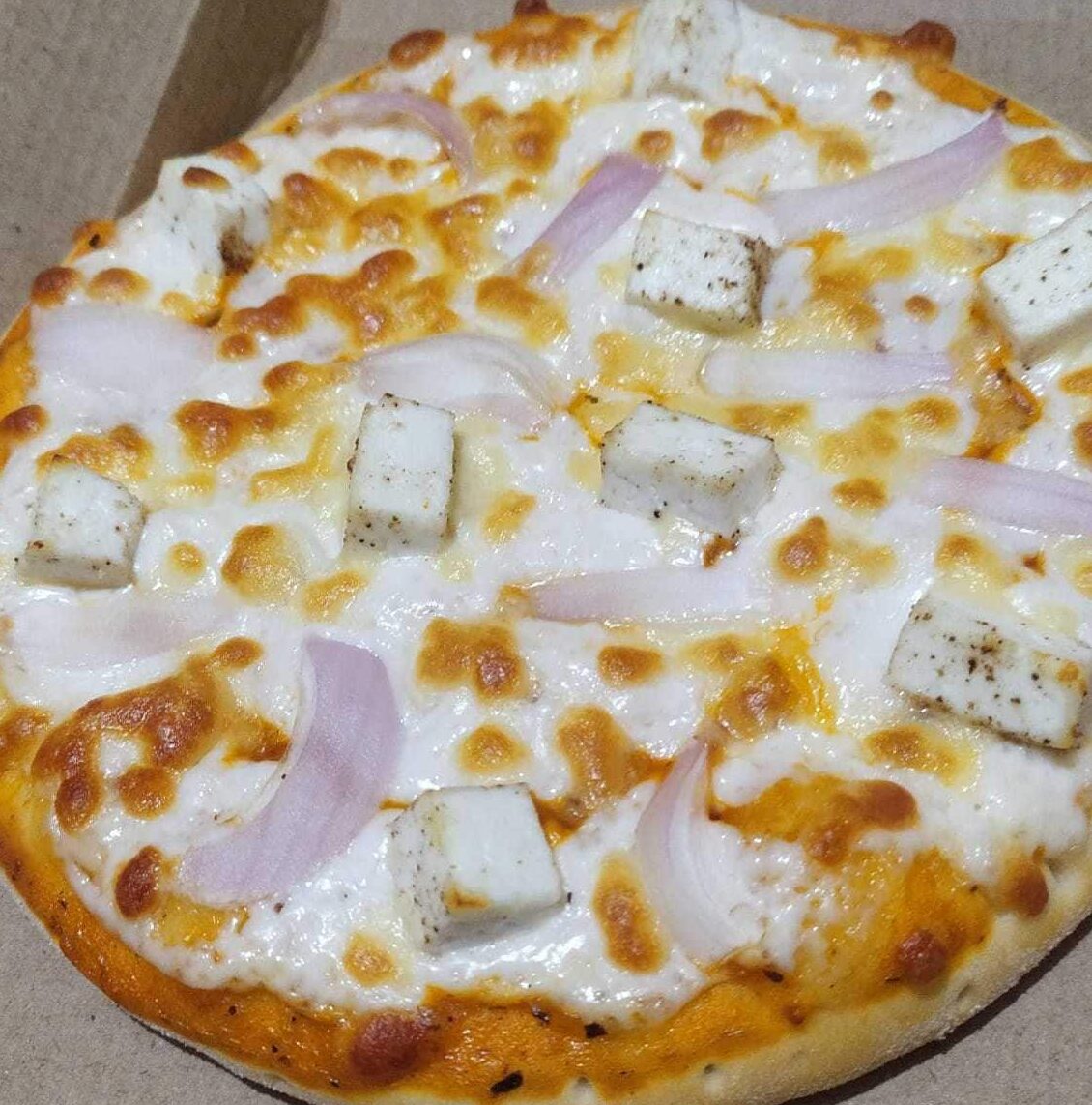 Paneer + Onion Pizza