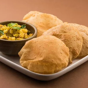 Puri With Sabji