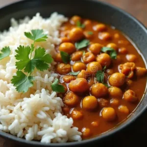 Chole With Rice